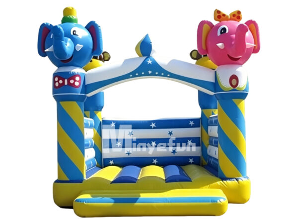 Circus Elephant Inflatable Bounce House