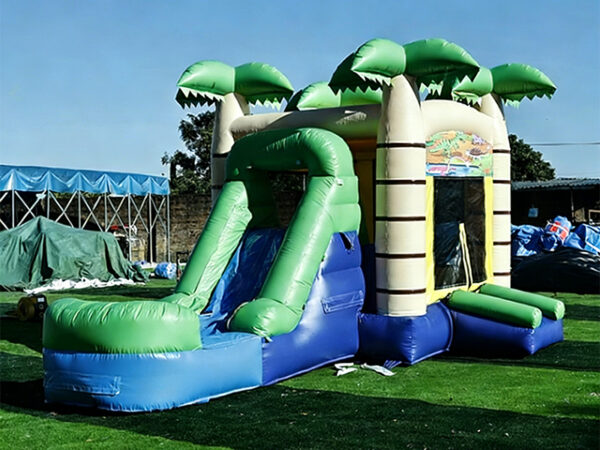 Forest Theme Inflatable Slide for Sale | Custom Jungle Inflatable Slide Manufacturer
