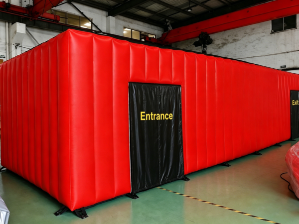 Inflatable Fire Escape Tent - Maze Simulation Training Tent for Fire Safety Drills