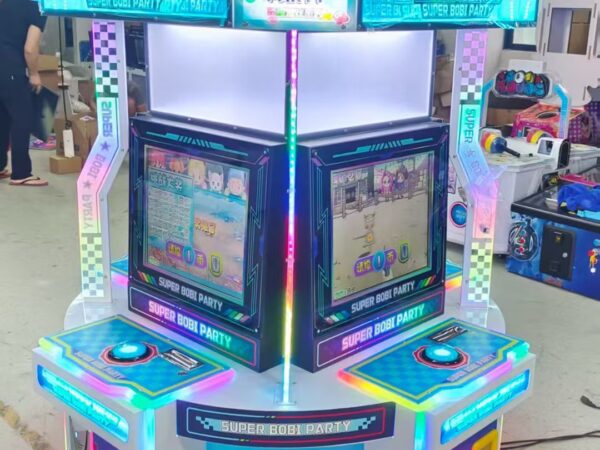 Super Bobi Party 2 Player Kids Ticket Redemption Arcade Game Machine