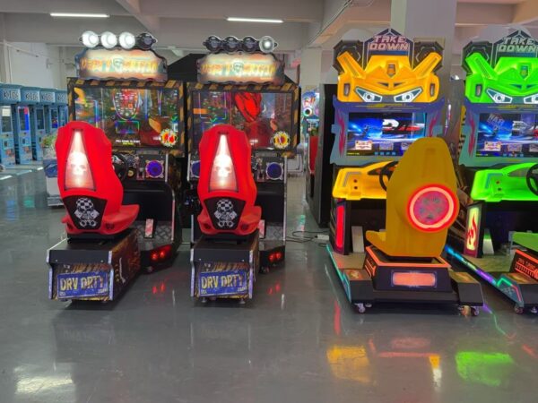 Dirty Drive & Take Down Racing Arcade Machine | Coin Operated Car Driving Game