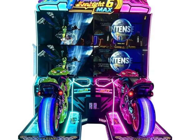 Phantom Knight 6 Max Dual Motorcycle Racing Arcade | 2 Player Coin Operated Moto Simulator