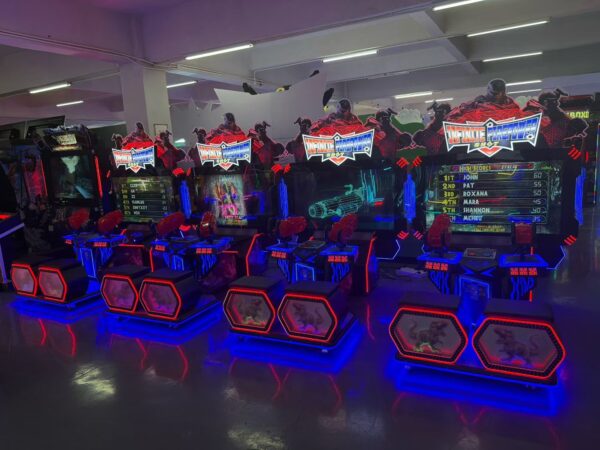 Infinite Firepower 2 Player Shooting Arcade Machine | Coin Operated Gun Simulator Game
