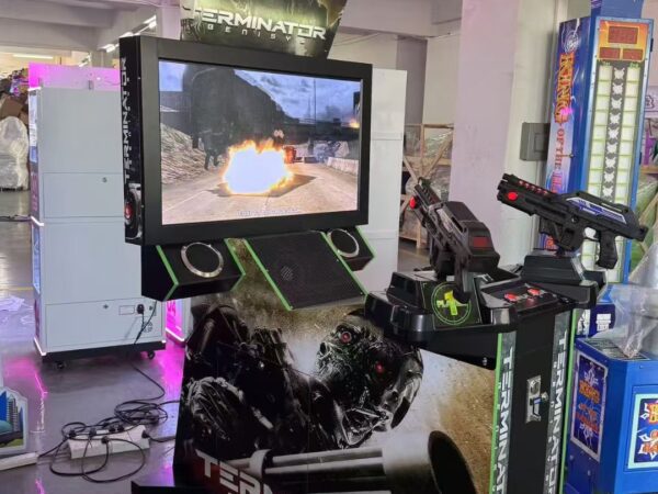 Terminator Salvation Shooting Arcade Machine | 2 Player Gun Shooting Game For Amusement Park