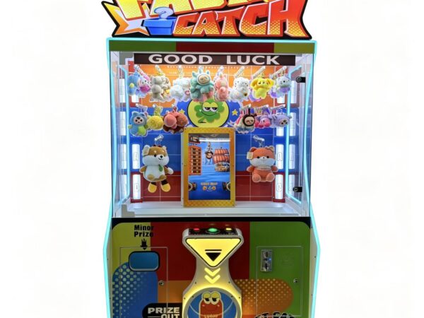 Fast Catch Scissors Cut Prize Vending Machine | Coin Operated Plush Game
