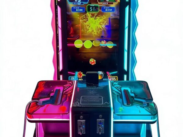 2 Player Dual Gun Shooting Arcade Machine | Coin Operated Video Shooter Game