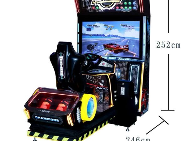 Crazy Racing Car Arcade Driving Game Machine | Coin Operated Race Simulator For Game Center
