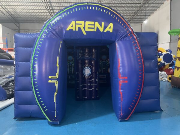 Arena Tech Style Inflatable Maze Arena, Commercial Inflatable Laser Tag Maze For Event Rental & Outdoor Game