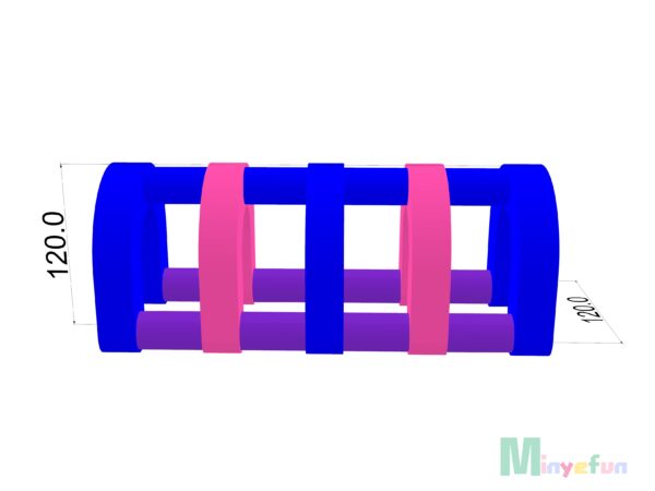 Inflatable Air-Tight Arch Crawl Obstacle