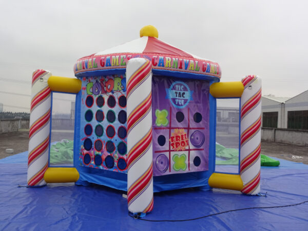Inflatable 5 in 1 Carnival Games Booth | Multi Function Commercial Inflatable Carnival Game Tent