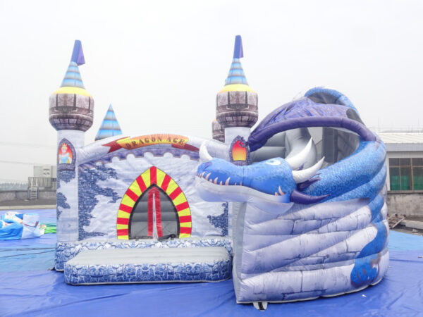 Inflatable Castle Combo 6x6x4.5m Bounce House With Slide Commercial Party Rental Jumper
