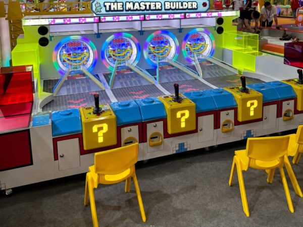 The Master Builder 4‑Player Ball Shooting Redemption Arcade Game Machine