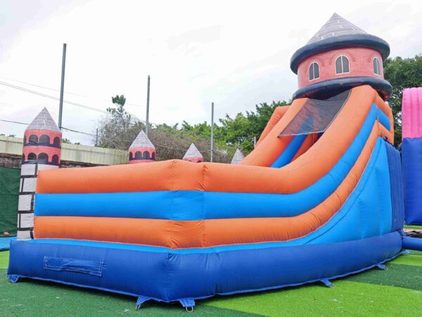 Medieval Castle Inflatable Slide Combo